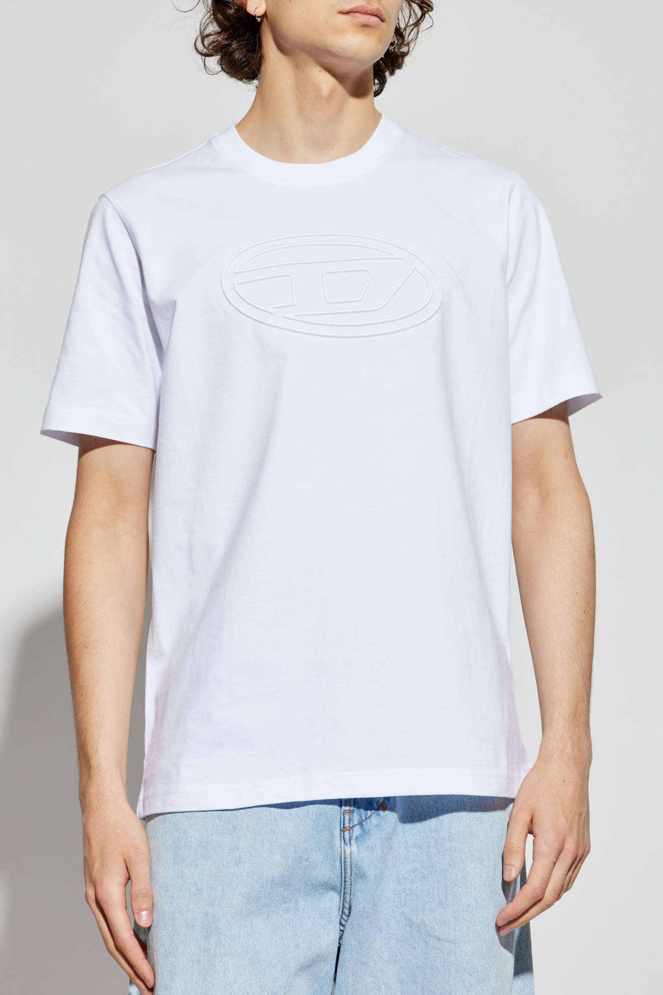【送料&関税込】Diesel T-adjust-bigoval Diesel T-shirt `T-ADJUST-BIGOVAL` | Men's Clothing | Vitkac
